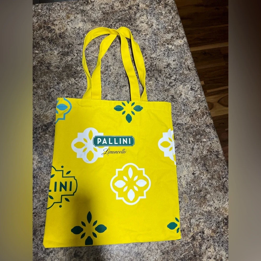 Pallini Limoncello Canvas Tote Bag
